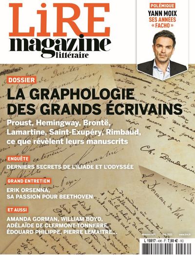 Image de Lire Magazine Littéraire - Mai 2021 - La graphologie des grands écrivains