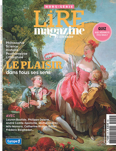 Image de Lire Magazine Littéraire HS N°36 : Le plaisir dans tous ses sens - Ete 2022