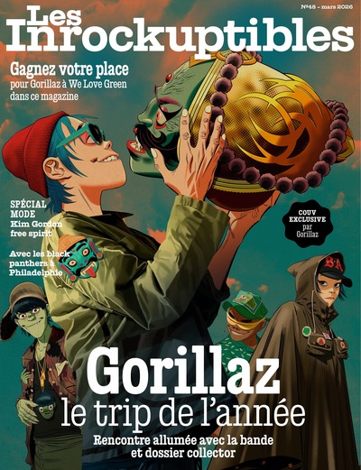 Image de Les Inrockuptibles Mensuel N°48 : Gorillaz, le trip de l'année - Mars 2026