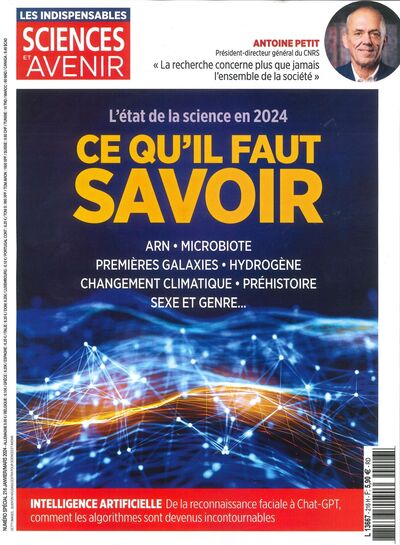 Image de Sciences et Avenir HS n°216 - L'état de la science en 2024 ce qu'il faut savoir - Janvier-Mars 2024