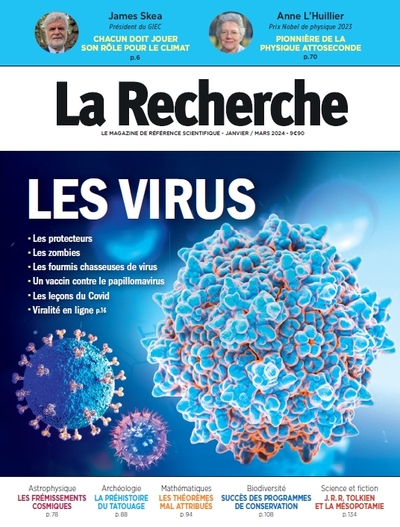 Image de La Recherche N°576 : Les virus - Janvier-Mars 2024
