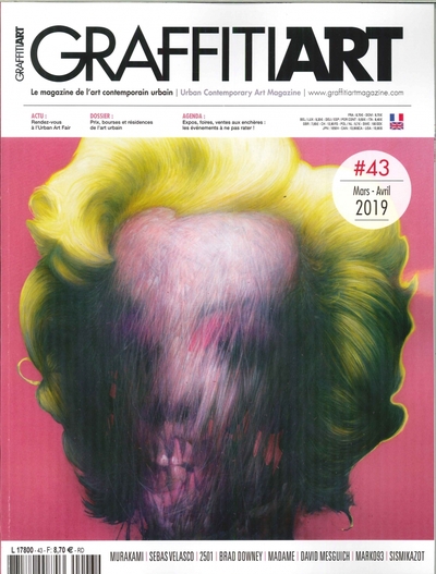 Image de Graffitiart N°43  -Prix, bourses, résidences de l'art urbain - février/mars 2019