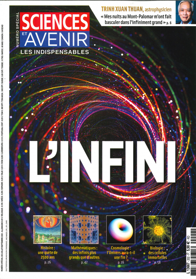 Picture of Sciences et Avenir HS N°202 L'infini - juillet/août/septembre 2020
