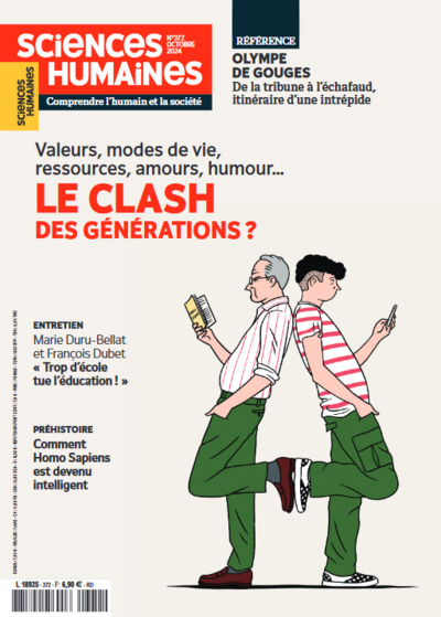 Image de Sciences Humaines N°372 : Le clash des générations ? - Septembre/Octobre 2024