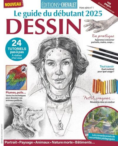Image de Editions du Chevalet HS n°1 : Le guide du débutant 2025 - Dessin - Avril 2025