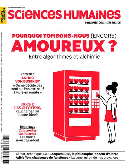 Image de Sciences Humaines N° 383 - Pourquoi tombons-nous (encore) amoureux ? - Novembre 2025