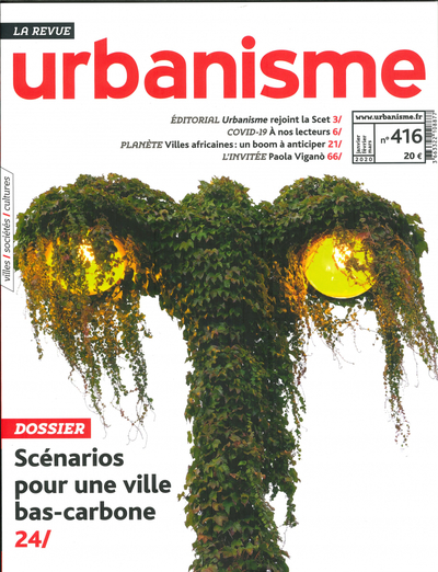 Picture of Urbanisme N°416 Scenarios pour une ville bas-carbonne  - printemps 2020