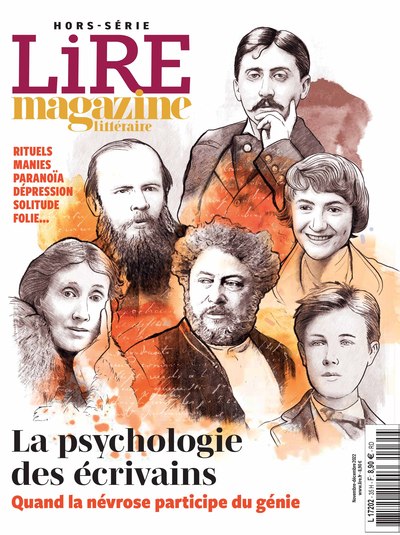 Image de Lire Magazine littéraire HS : La psychologie des écrivains oct 2022