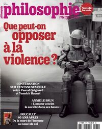 Image de Philosophie Magazine N°177 : Que peut-ton opposer à la violence ? - Mars 2024