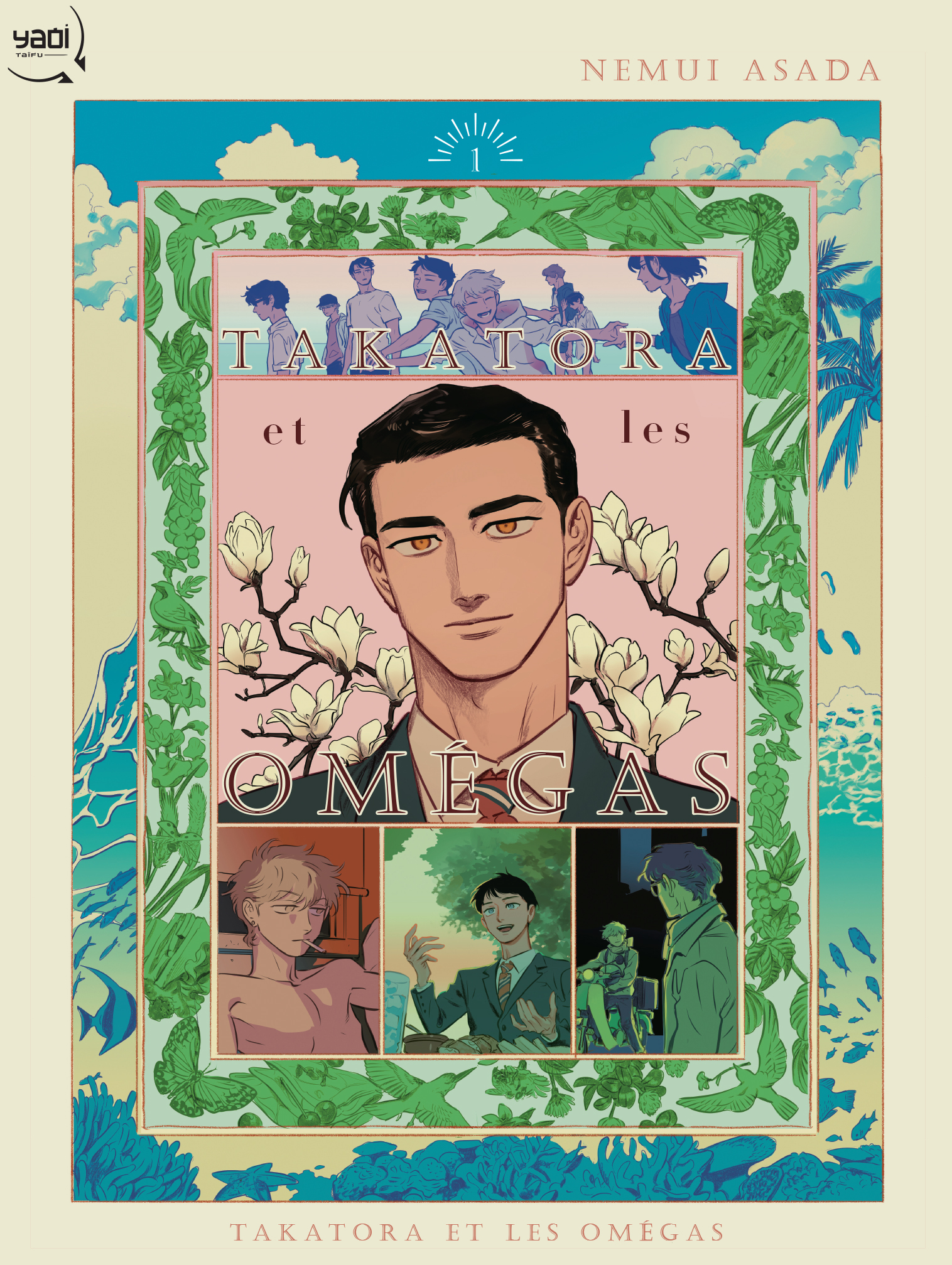 Takatora et les omégas Tome 01 (9782375065532-front-cover)
