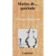 MATINS DE... QUIETUDE (9782872822416-front-cover)