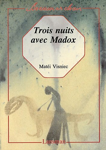 TROIS NUITS AVEC MADOX (9782872821013-front-cover)