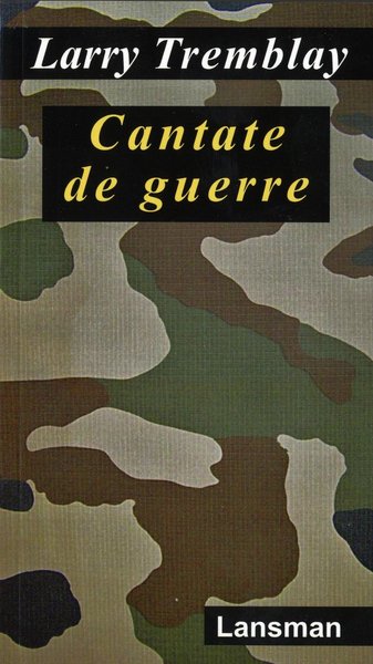 CANTATE DE GUERRE (9782872828579-front-cover)