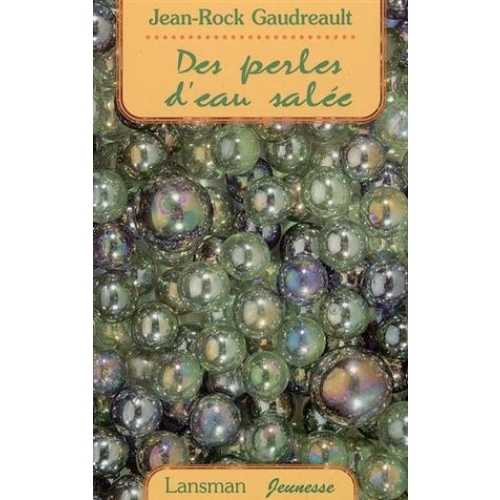 DES PERLES D'EAU SALEE (9782872824694-front-cover)