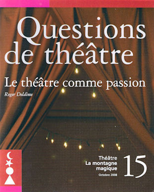 LE THEATRE COMME PASSION (9782872826681-front-cover)