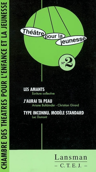 THEATRE POUR LA JEUNESSE WB 2 (9782872823352-front-cover)