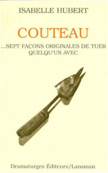 COUTEAU (9782872822522-front-cover)