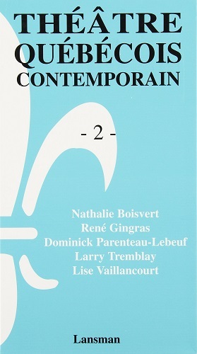 COFFRET THEATRE QUEBECOIS CONTEMPORAIN -2- (9782872822645-front-cover)