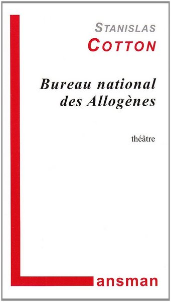 BUREAU NATIONAL DES ALLOGENES (9782872823376-front-cover)