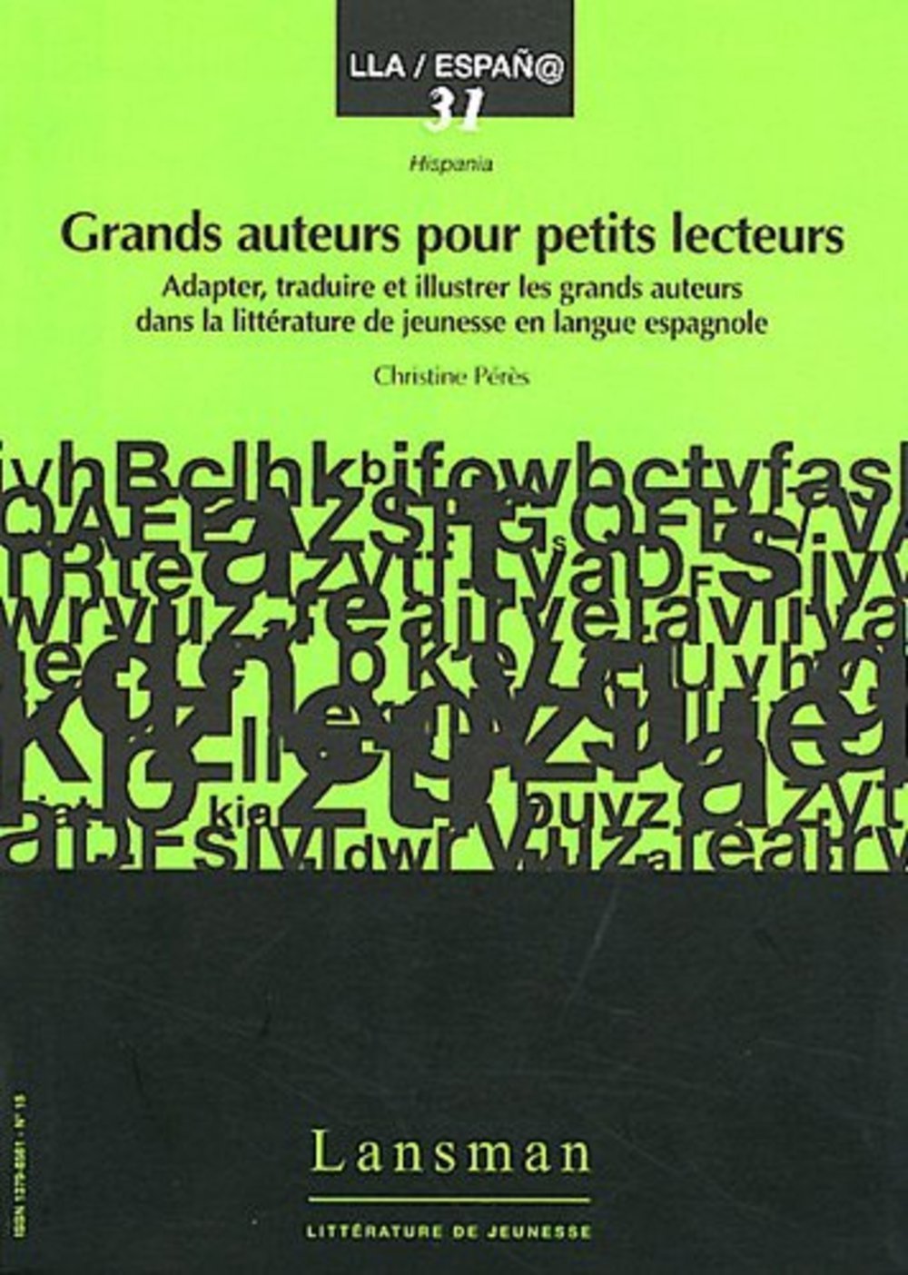 GRANDS AUTEURS POUR PETITS LECTEURS (9782872828555-front-cover)