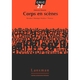 CORPS EN SCENE (9782872823147-front-cover)