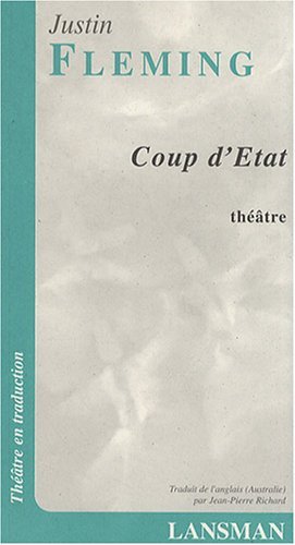Coup d'État - théâtre (9782872825578-front-cover)
