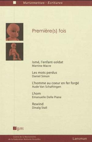 PREMIERE(S) FOIS (9782872828944-front-cover)