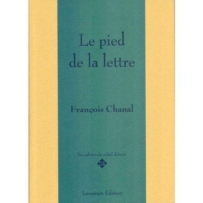 LE PIED DE LA LETTRE (9782872823864-front-cover)