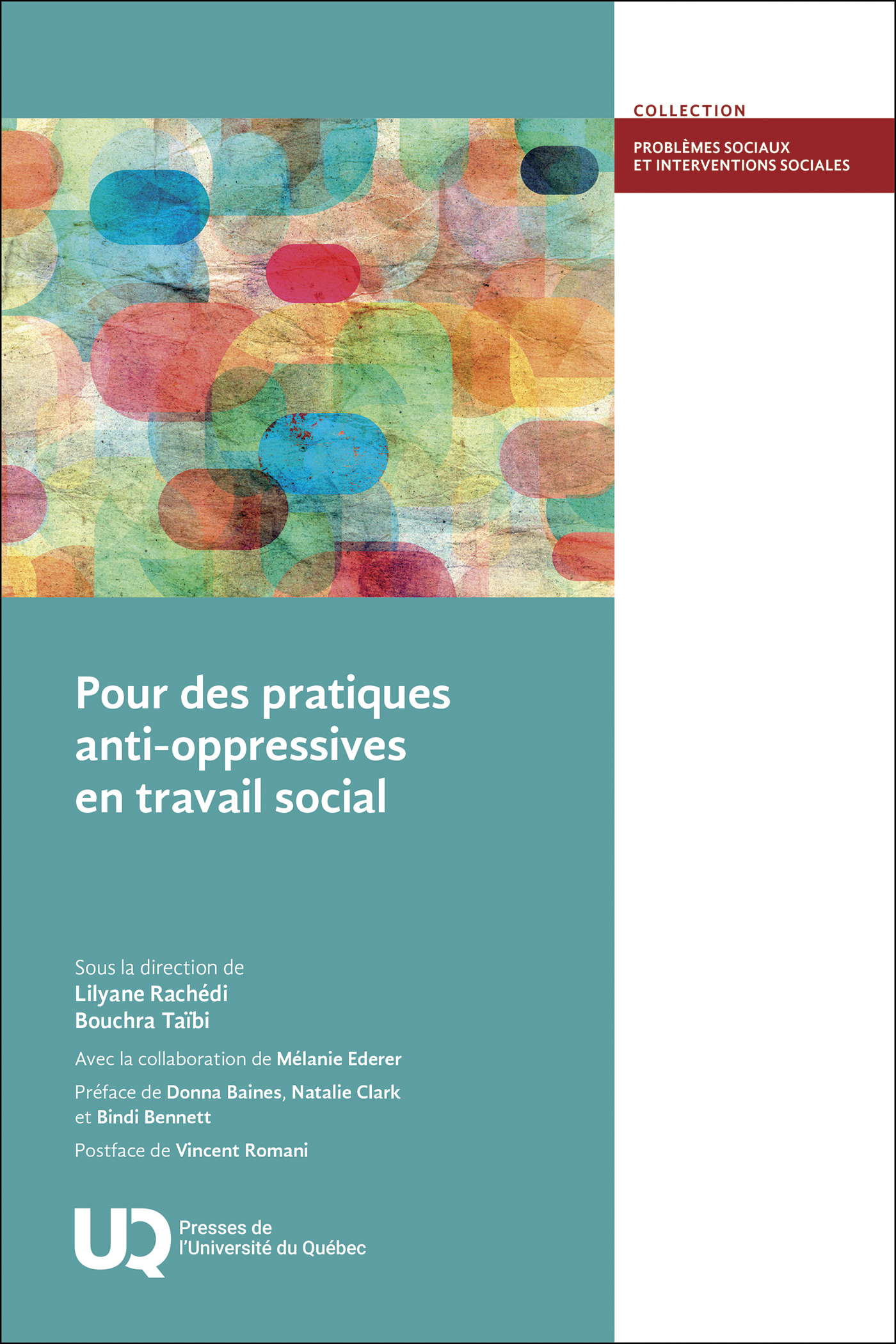 Pour des pratiques anti-oppressives en travail social (9782760563254-front-cover)