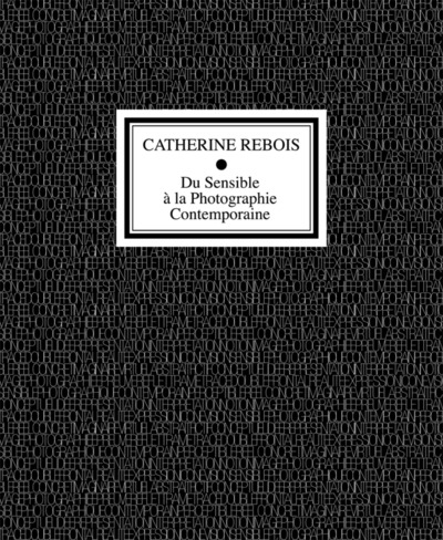 Du sensible à la photographie contemporaine - [journée d'étude, Paris, Espace Topographie de l'art, 29 novembre 2014] (9782366690248-front-cover)