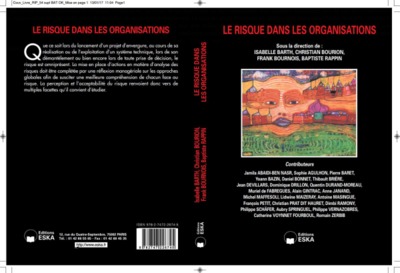 LE RISQUE DANS LES ORGANISATIONS, REVUE INTERNATIONALE DE PSYCHOSOCIOLOGIE ET DE GESTION DES COMPORTEMENTS ORGANIS (9782747226745-front-cover)