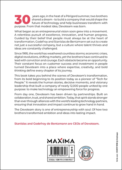 Devoteam : a Learning Company in Tech (9782818809327-back-cover)