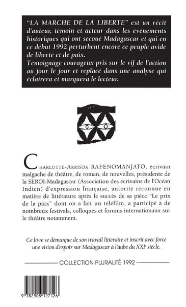 La marche de la liberté, Madagascar à l'aube du XXIe siècle (9782908127126-back-cover)