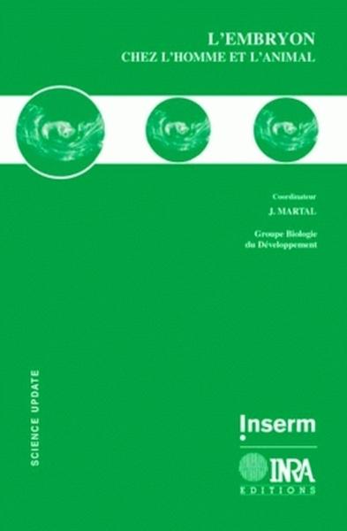 L'embryon chez l'homme et l'animal (9782738009906-front-cover)