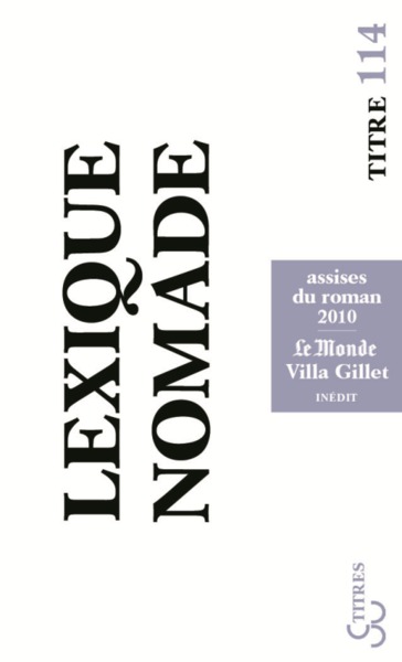 lexique nomade 2010 (9782267020977-front-cover)