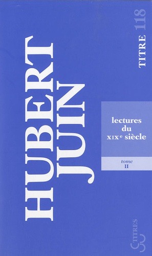lectures du xix eme siecle 2 (9782267020991-front-cover)