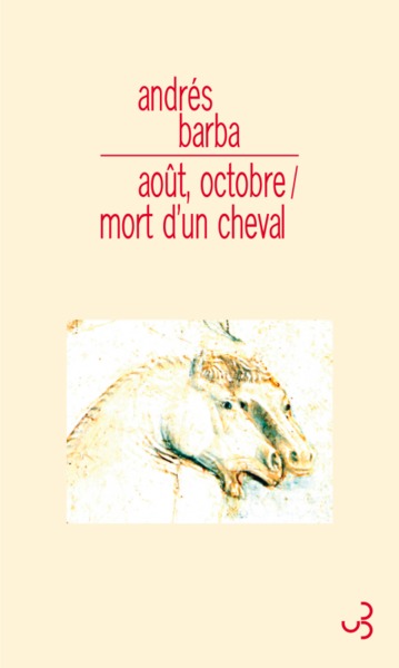 AOUT OCTOBRE / MORT D UN CHEVAL (9782267030785-front-cover)