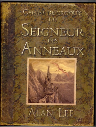 CAHIER DE CROQUIS DU SEIGNEUR DES ANNEAUX (9782267018707-front-cover)