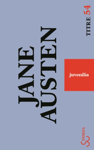 juvenilia (9782267019254-front-cover)
