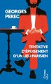 TENTATIVE D'ÉPUISEMENT D'UN LIEU PARISIEN (9782267032130-front-cover)