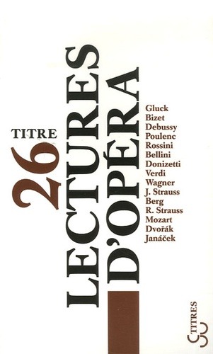 Lectures d'Opera (9782267018738-front-cover)