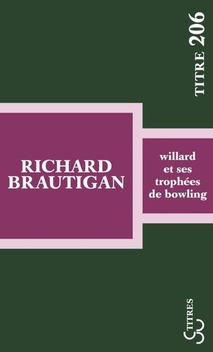 WILLARD ET SES TROPHEES DE BOWLING (9782267030860-front-cover)