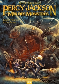 Percy Jackson - Tome 02, La mer des monstres (9782356482952-front-cover)
