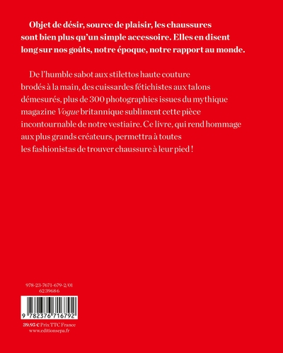 VOGUE - The Shoe, Edition française (9782376716792-back-cover)