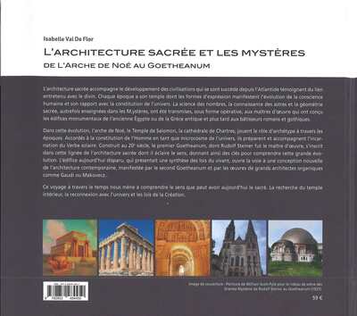 L'architecture sacrée et les mystères, De l'arche de Noé au Goetheanum (9782852484450-back-cover)