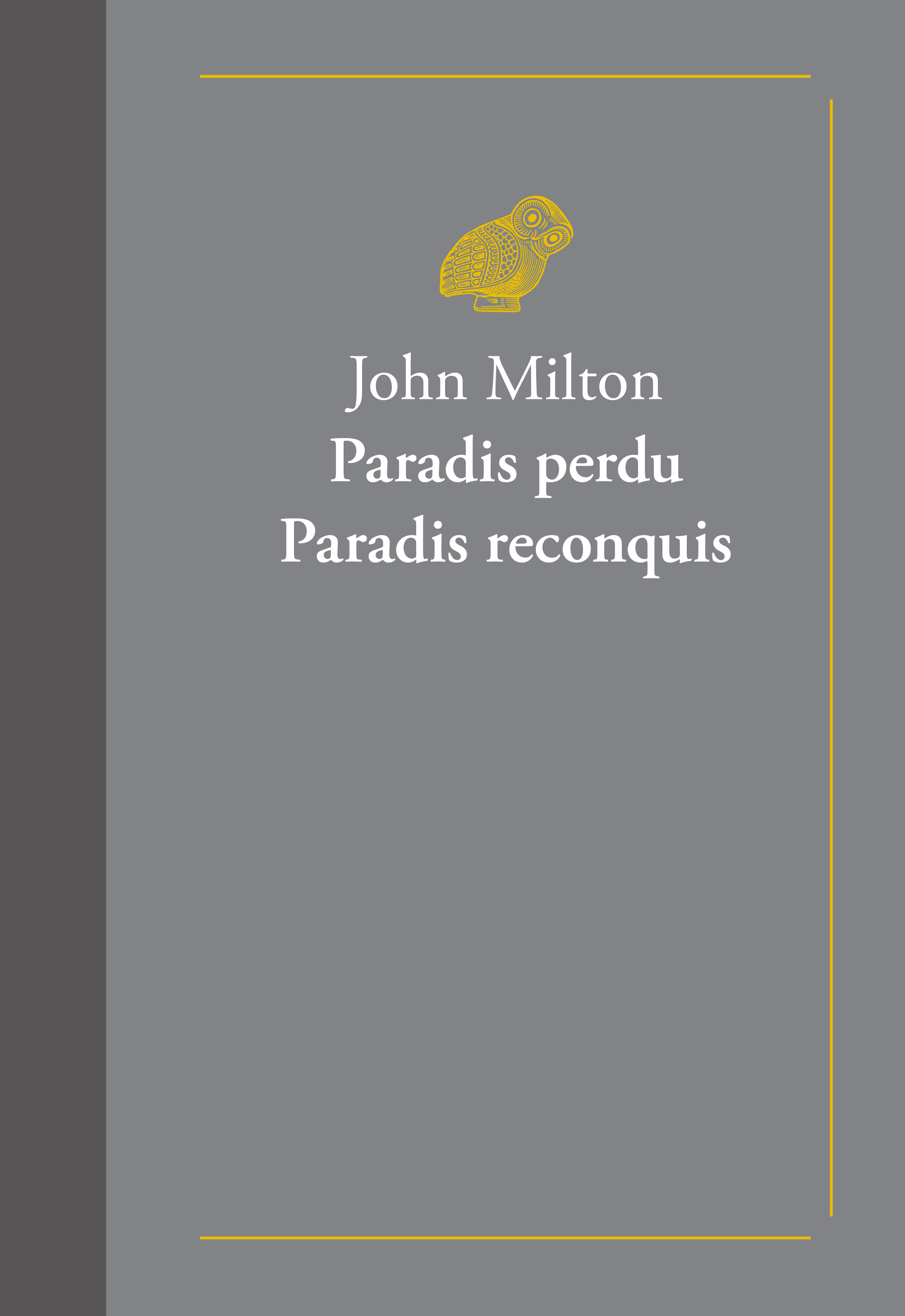 Paradis perdu. Paradis reconquis (9782251452272-front-cover)