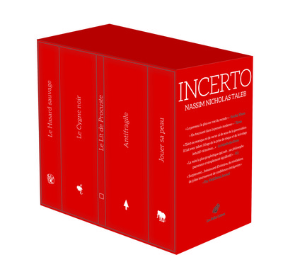 Incerto [format poche], Le Hasard sauvage / Le Cygne noir suivi de Force et fragilité / Le Lit de Procuste / Antifragile / Jouer (9782251451374-front-cover)