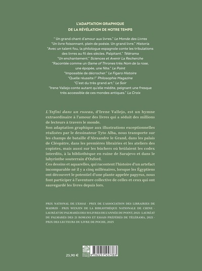 L'Infini dans un roseau, L’Invention des livres dans l’Antiquité (9782251457383-back-cover)