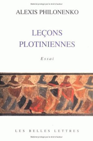 Leçons plotiniennes, Essai (9782251442389-front-cover)