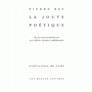 La Joute poétique, De la tenson médiévale aux débats chantés traditionnels (9782251490120-front-cover)